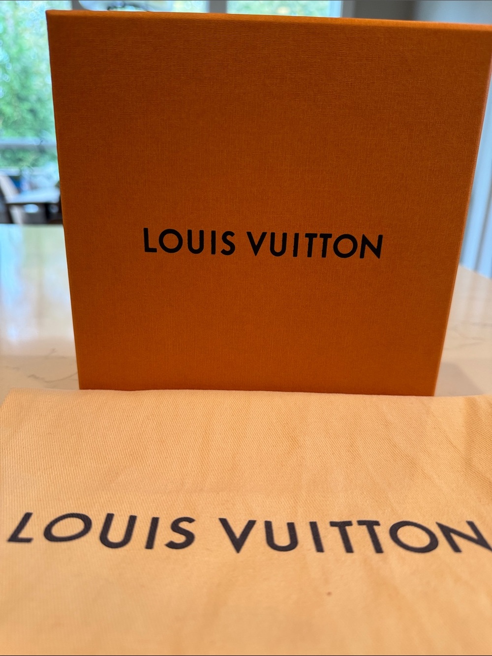 Louis Vuitton Box and dust bag